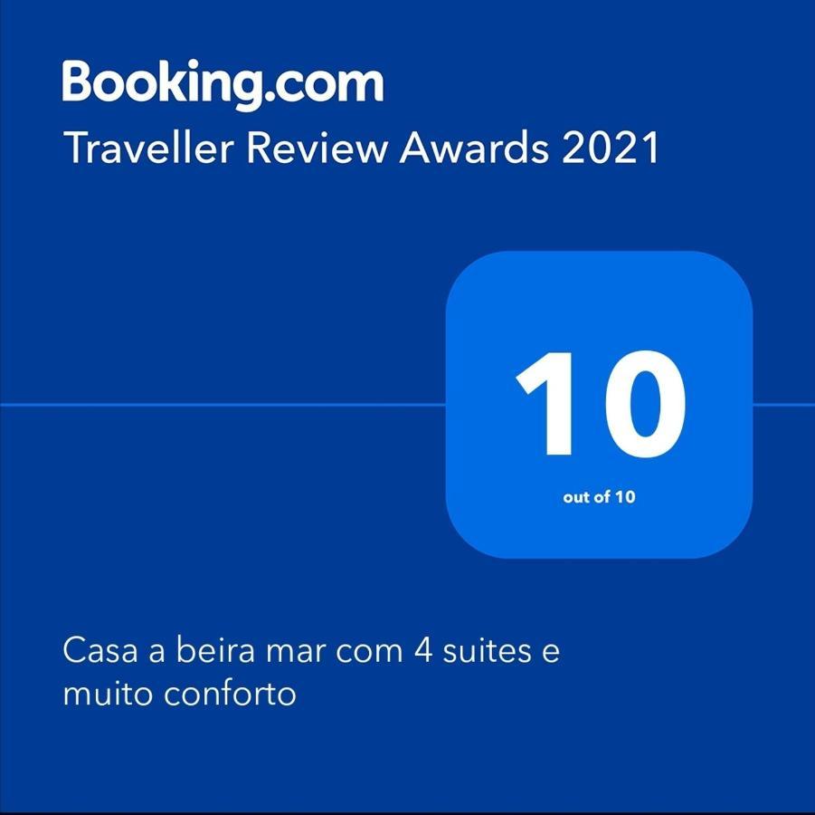 Casa A Beira Mar Com 4 Suites E Muito Conforto Porto de Galinhas Ngoại thất bức ảnh