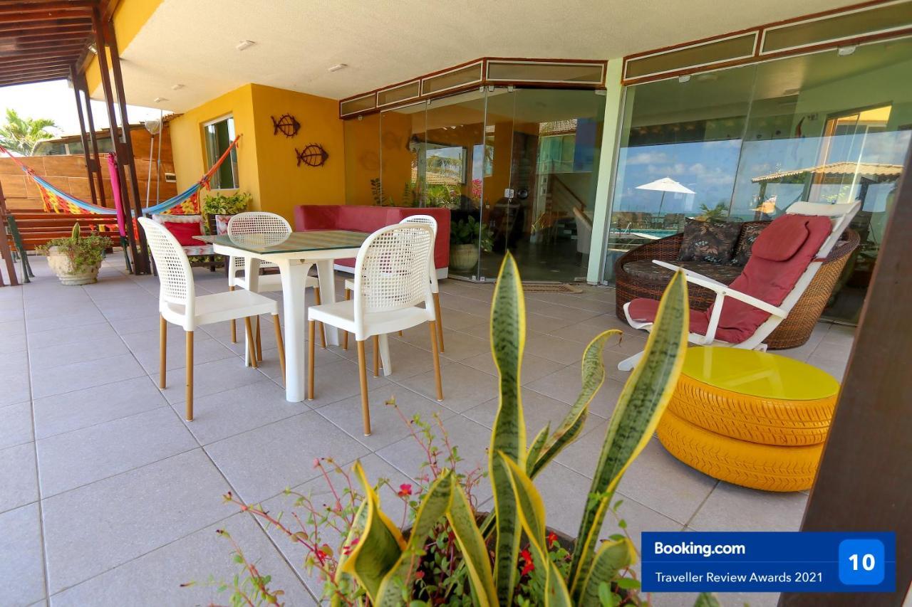Casa A Beira Mar Com 4 Suites E Muito Conforto Porto de Galinhas Ngoại thất bức ảnh