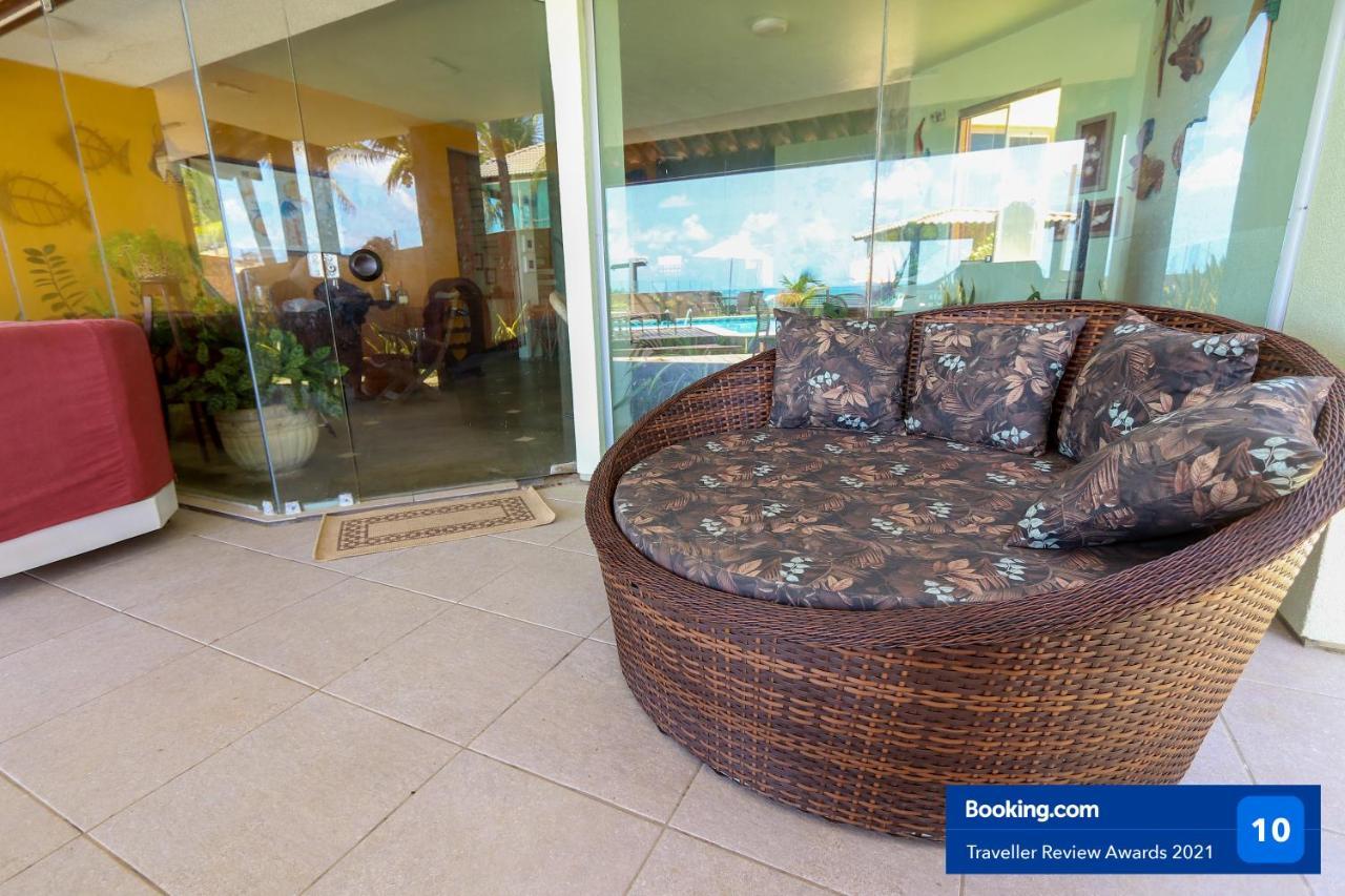 Casa A Beira Mar Com 4 Suites E Muito Conforto Porto de Galinhas Ngoại thất bức ảnh