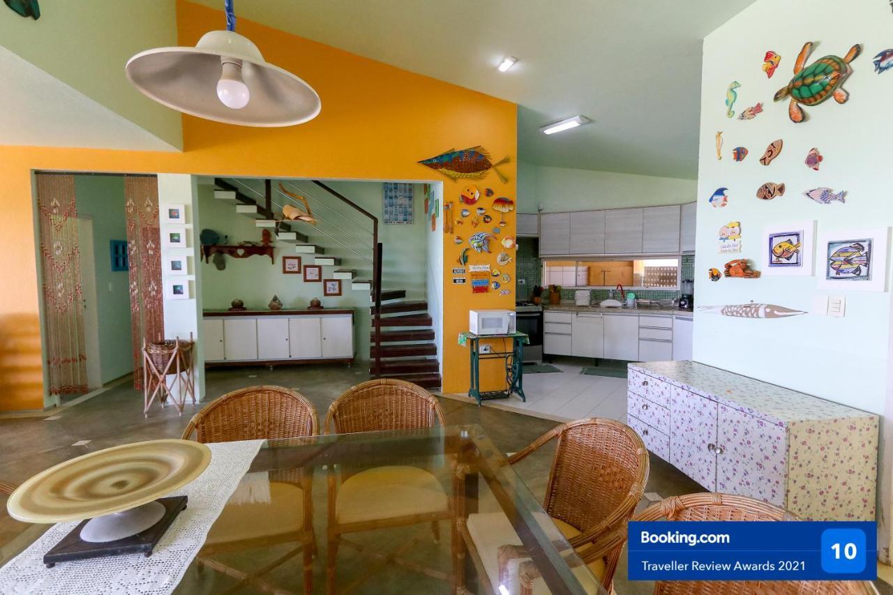 Casa A Beira Mar Com 4 Suites E Muito Conforto Porto de Galinhas Ngoại thất bức ảnh